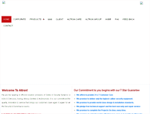 Tablet Screenshot of altronindia.com